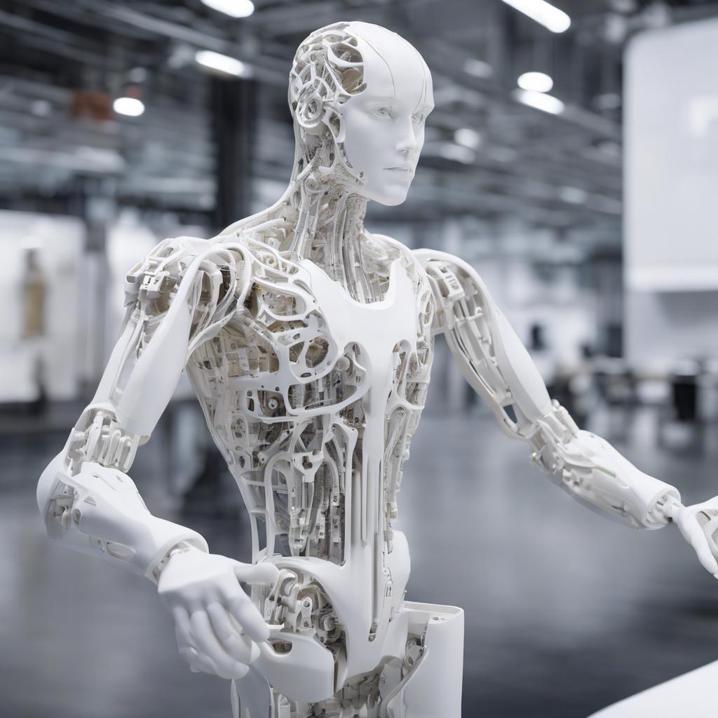 AI integrated with 3D printing machinery